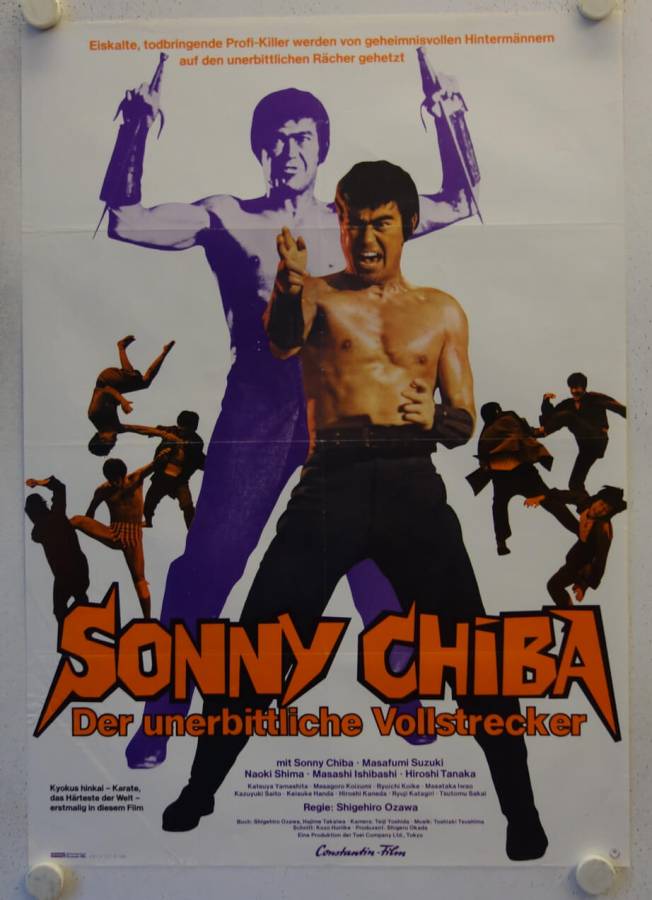Return of the Streetfighter original release german movie poster